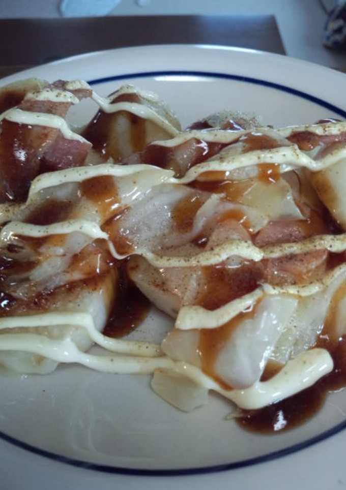 サックと長いものお好み焼き風味-レシピのメイン写真
