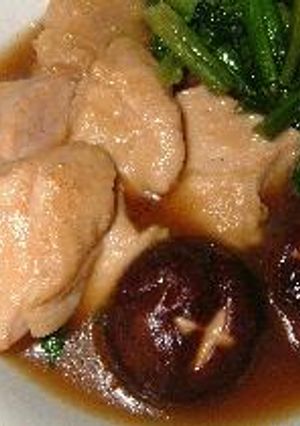 鶏の治部煮-レシピのメイン写真