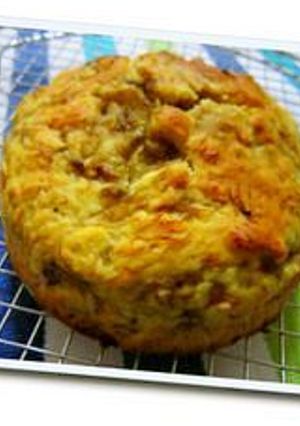 ノンオイル☆バナナチーズケーキ-レシピのメイン写真