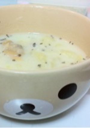 レンジで簡単クラムチャウダー-レシピのメイン写真