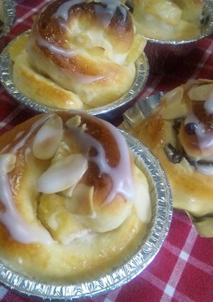 りんごとクリームチーズのふんわりパン-レシピのメイン写真