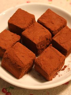 生チョコ-レシピのメイン写真