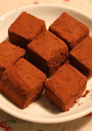 生チョコ-レシピのメイン写真