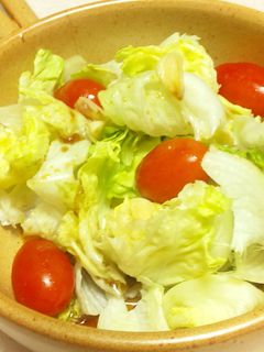 レタス丸ごといけちゃう♪サラダ-レシピのメイン写真