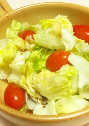 レタス丸ごといけちゃう♪サラダ-レシピのメイン写真