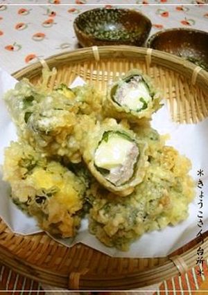 マグロとチーズの大葉揚げ-レシピのメイン写真