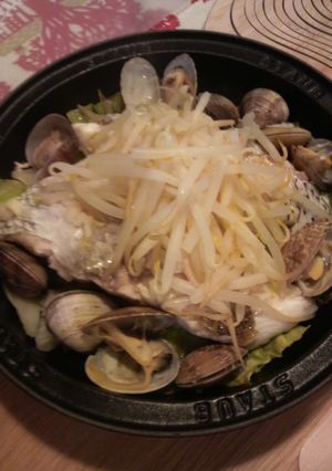 ☆簡単豪華☆鯛とあさりのタジン蒸し♪-レシピのメイン写真