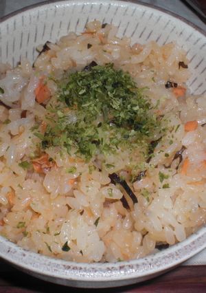 鮭のバター醤油ごはん-レシピのメイン写真