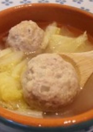 白菜と肉団子のスープ煮-レシピのメイン写真