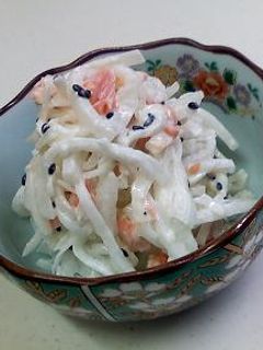 焼きさけあらほぐしの大根サラダ-レシピのメイン写真