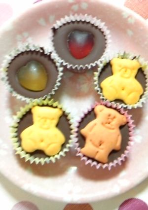 ☆ミニデコチョコ＊-レシピのメイン写真