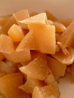 鶏皮で美味しく大根煮物-レシピのメイン写真