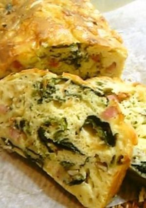 角切りベーコンと3種野菜のケークサレ-レシピのメイン写真