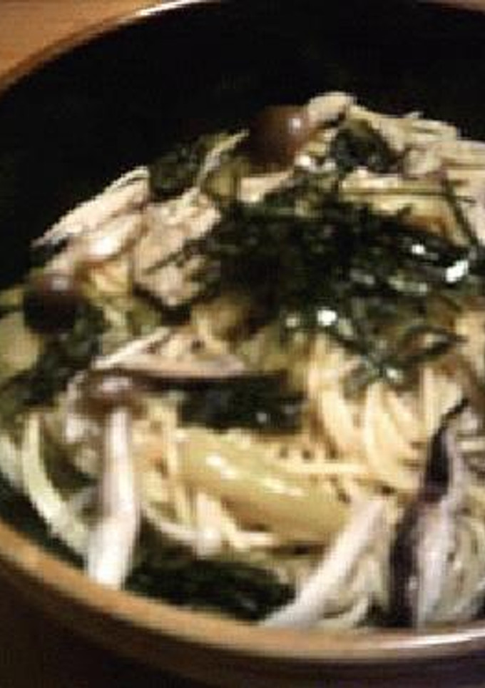 パスタ・野沢菜＋キノコの和taste-レシピのメイン写真