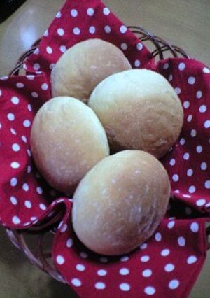 ポリ袋で簡単パン（レンジ発酵）-レシピのメイン写真