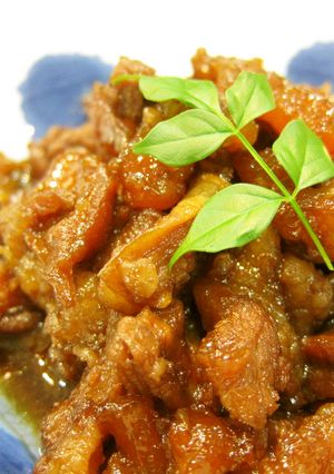 ちょっと濃～いお味の簡単牛すじ煮込み＊-レシピのメイン写真