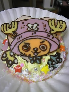 ミキサーで白いチョコチーズデコケーキ-レシピのメイン写真