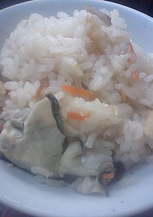 牡蠣の炊き込みご飯-レシピのメイン写真