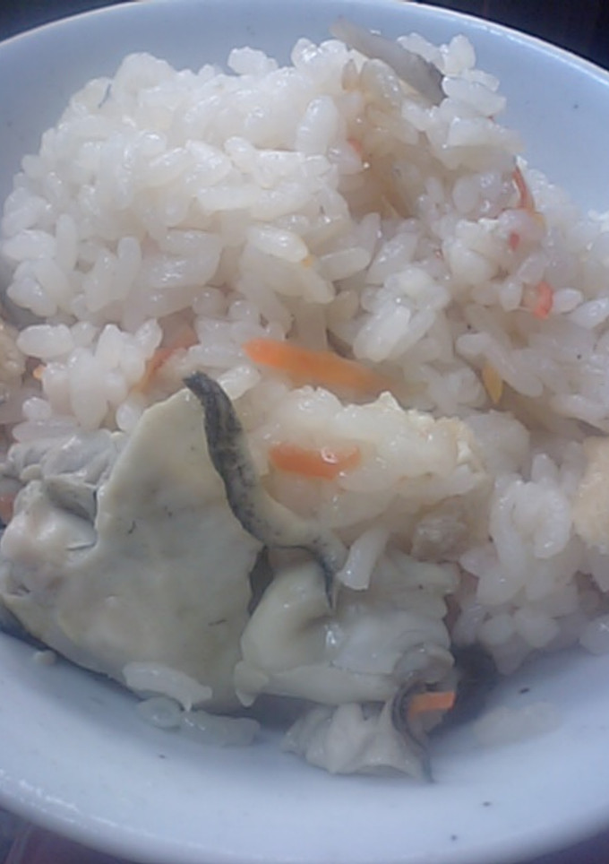 牡蠣の炊き込みご飯-レシピのメイン写真