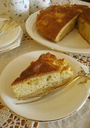 まぜて焼くだけ!アップルシナモンケーキ-レシピのメイン写真