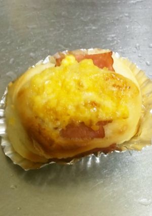 ベーコンマヨネーズパン☆卵のせ-レシピのメイン写真