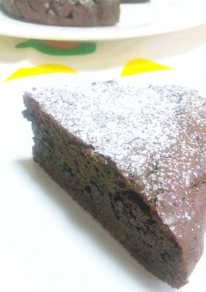 ☆材料3つの簡単濃厚ガトーショコラ☆-レシピのメイン写真