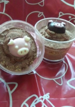 ほんのぉ〜りチョコ味★ティラミス-レシピのメイン写真