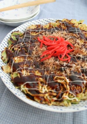 広島風?パリパリ麺が美味しい!お好み焼き-レシピのメイン写真