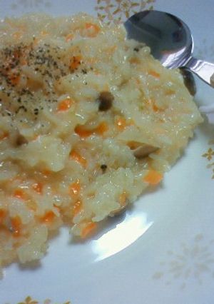 炊き損ねた失敗ご飯de簡単リゾット風-レシピのメイン写真