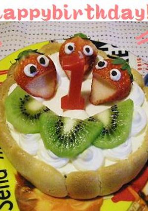 1歳♡誕生日ケーキ♡-レシピのメイン写真