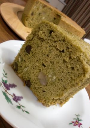 お鍋でカンタン♪抹茶シフォン-レシピのメイン写真