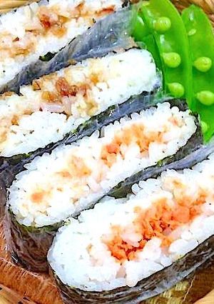 おにぎらず♪より簡単？折りたたみおにぎり-レシピのメイン写真
