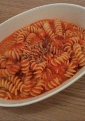 赤ピーマンのパスタ-レシピのメイン写真