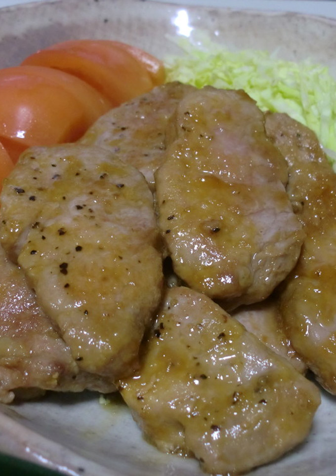 豚ヒレの照り焼き♪-レシピのメイン写真