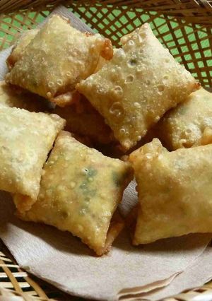 ワンタンの皮で「鮭マヨ揚げ」お家居酒屋！-レシピのメイン写真