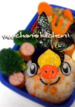 ポカブ♥キャラ弁♥ポケモンBW-レシピのメイン写真