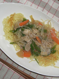野菜たっぷりあんかけ焼きそば-レシピのメイン写真