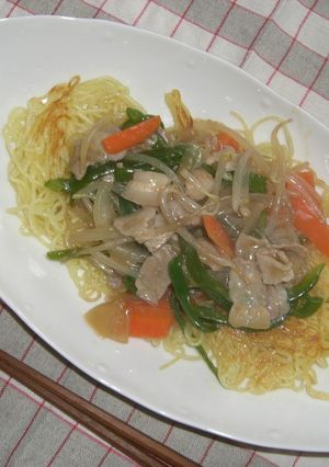 野菜たっぷりあんかけ焼きそば-レシピのメイン写真