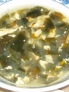 卵とわかめの中華スープ-レシピのメイン写真
