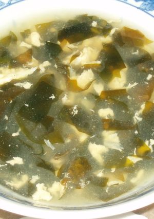 卵とわかめの中華スープ-レシピのメイン写真