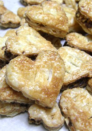✿冷凍パイシートで❤ハートのチョコパイ✿-レシピのメイン写真