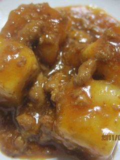 高野豆腐のマーボー豆腐-レシピのメイン写真