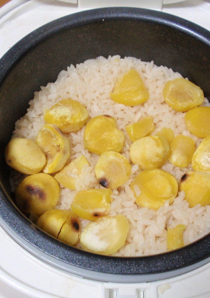 甘露煮を使った栗ご飯-レシピのメイン写真