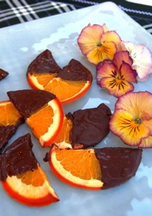 バレンタインに♪チョコオレンジ-レシピのメイン写真