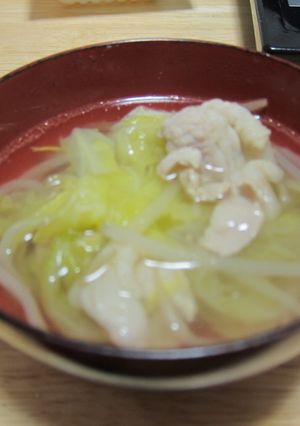 キャベツのコクうまスープ-レシピのメイン写真