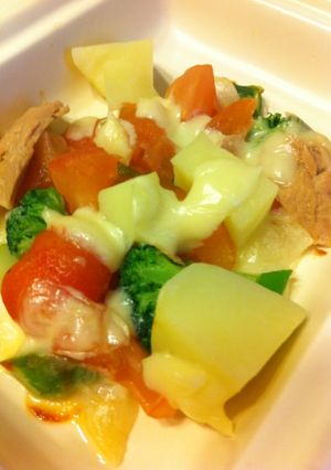 離乳食　簡単チーズ焼き-レシピのメイン写真