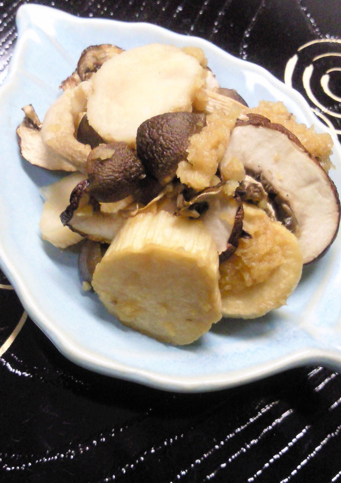 ★焼ききのこの生姜醤油和え★-レシピのメイン写真
