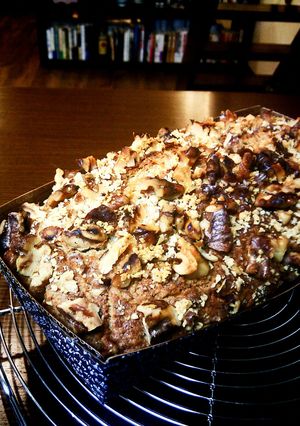 くるみとチーズの塩ケーキ-レシピのメイン写真