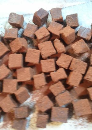 生チョコ＜ゆず＆しょうが＞-レシピのメイン写真