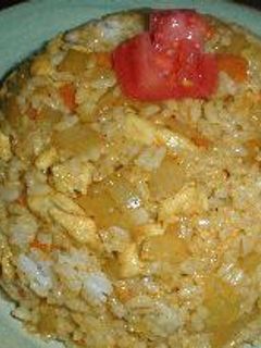 ヘルシーなのにコクが出た☆カレーピラフ-レシピのメイン写真